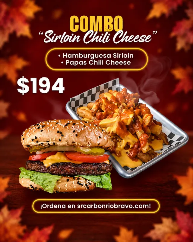 Combo Sirloin Chili chesse