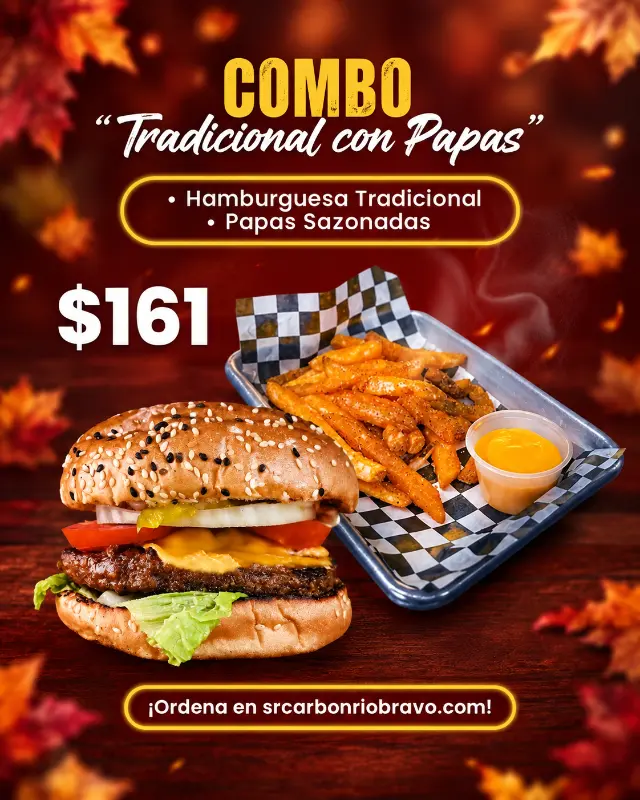Combo Tradicional con papas